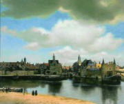 Johannes Vermeer　デルフトの眺望 Gezicht op Delft